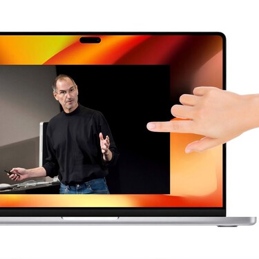 Steve Jobs destrozó las laptops con pantalla táctil para anunciar el iPad. 16 años después, Apple ya tiene la suya 