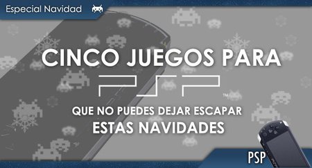 Cinco videojuegos para PSP que no puedes dejar escapar estas navidades