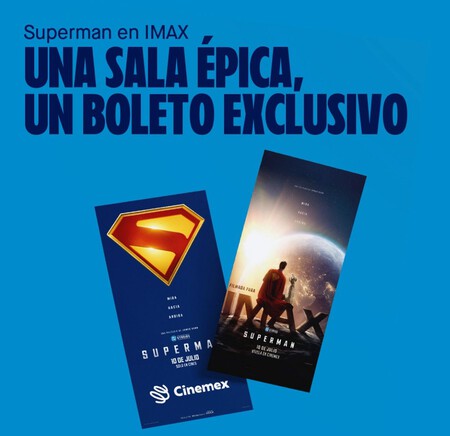 Boleto Edicion Especial Superman Cinemex Mexico