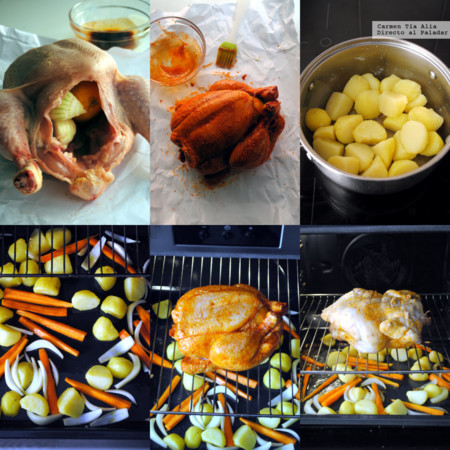 Pollo al horno