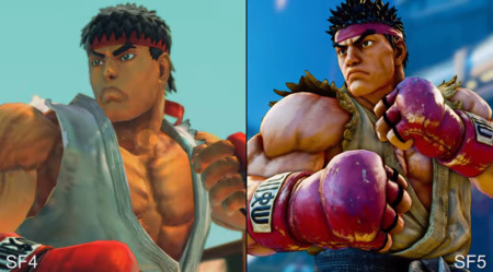 Street Fighter IV y V no son exactamente iguales: comparan ambos jugando a la vez con el mismo mando