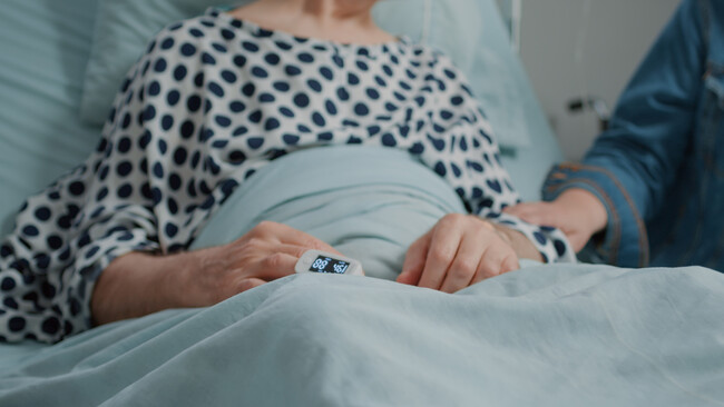 Persona hospitalizada