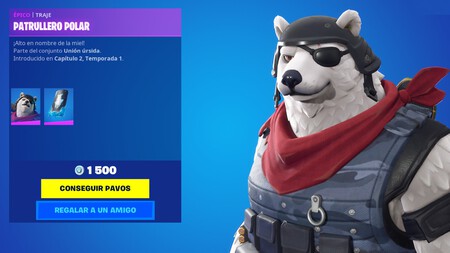 Patrullero Polar Fortnite