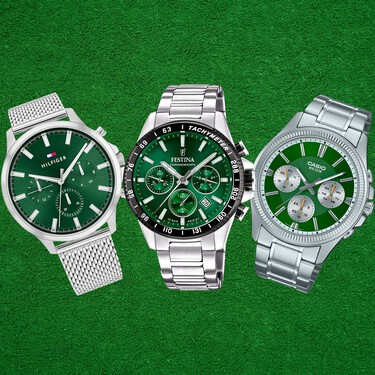 Estos son los cinco relojes con esfera verde más bonitos que pueden ser tuyos por menos de 150 euros