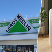 Leroy Merlin vende un aire acondicionado portátil que es ideal para refrescar dormitorios o salones medianos 