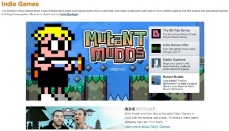 Amazon estrena su propia tienda de videojuegos independientes para OS X, Windows y la web