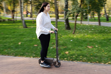 Boozter Patinete Electrico Plegable Mochila