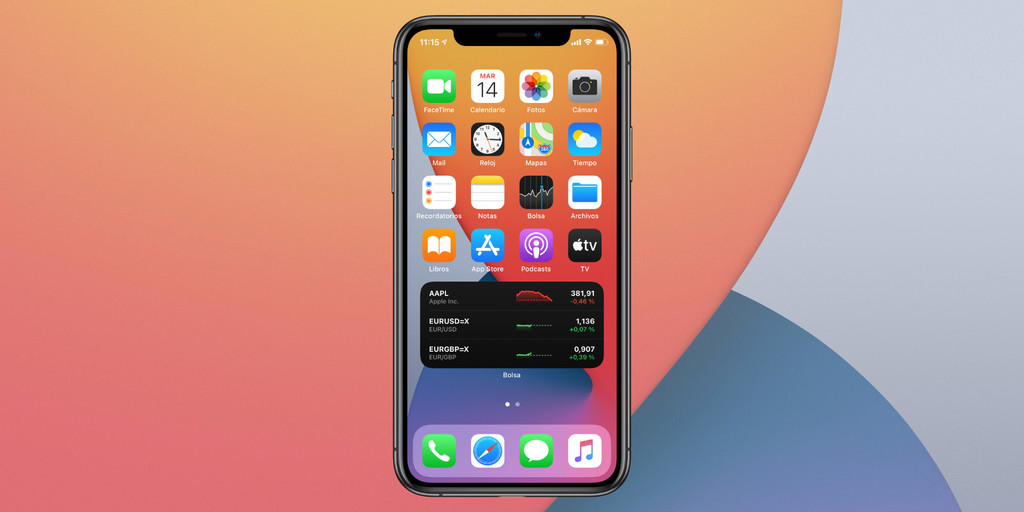 Cómo usar los nuevos widgets en iOS 14