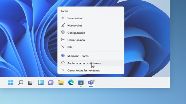 Barra Tareas Windows 11