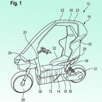 El scooter BMW C1 con techo podría volver a fabricarse pero con motor eléctrico y mucho más ágil, según las últimas patentes
