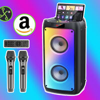 Esta enorme bocina también es un karaoke y cuesta menos de lo que crees