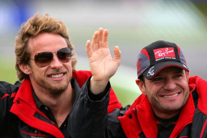 Honda confirma a Button y Barrichello para el 2008