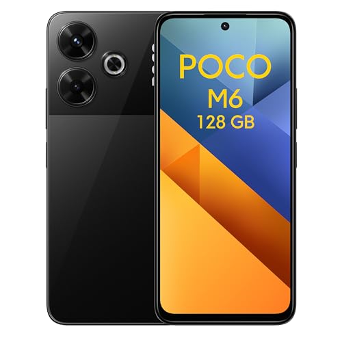 XIAOMI POCO M6 Smartphone 6GB+128GB, Black