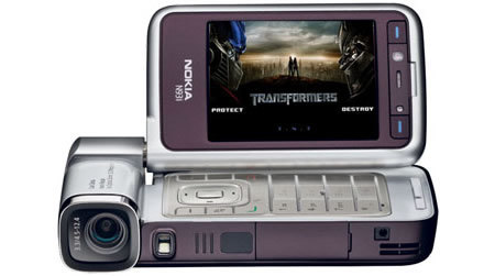 Nokia N93i edición Transformers