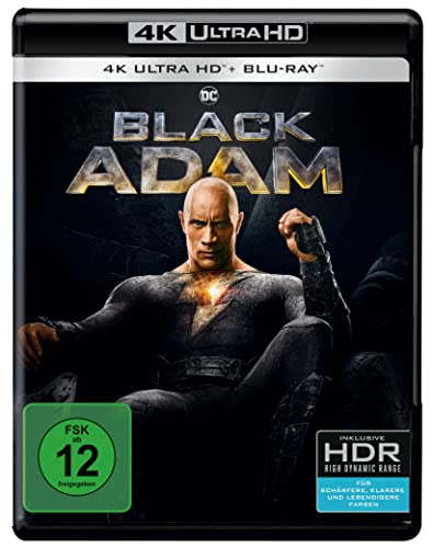 Black Adam (4K Ultra HD) (+ Blu-ray 2D) [Alemania] [Blu-ray]