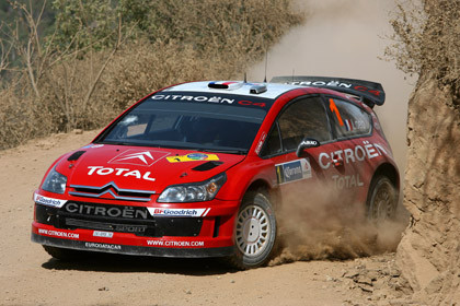 Loeb es líder y Sordo cuarto tras la 1ª etapa en México