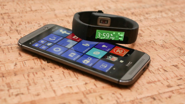 Ms Band Htc One