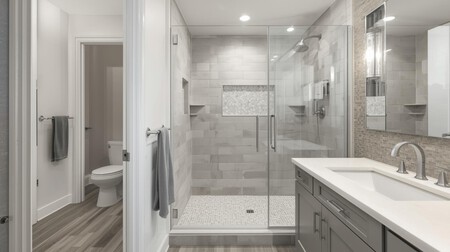 Ahora Genera Mas Imagenes De Duchas Walk In De Una Casa Con Una Imagen Bonita Donde Se Vea El Bano Completo 2