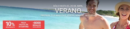 Los previsores también ahorran viajando: si reservas tus vacaciones de verano en Logitravel antes del 20 de abril ahorras un 10%