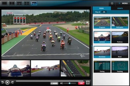 MultiScreen de MotoGP