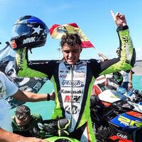Adrián Huertas, el campeón español de Supersport 300, subirá a Supersport en 2022 con una Kawasaki ZX-6R 
