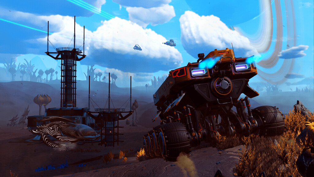 La actualización Remanente acaba de llegar a No Man's Sky y trae consigo un rework al Coloso, mejora de las físicas y más