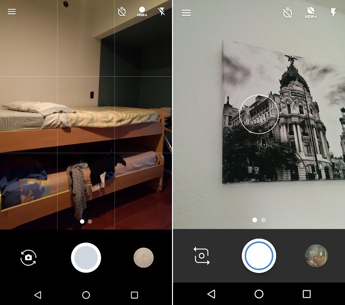 Android N Preview 2: retoques a la app de la cámara