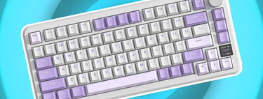 Este teclado mecánico compacto tiene pantalla y es inalámbrico: cuesta solo 928 pesos en Amazon México 