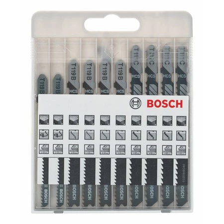 Juego de 10 hojas de sierra para madera Bosch por 6,65 euros en Amazon ¡No te cortes y aprovecha la oferta! 