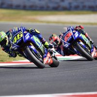 Valentino Rossi: "Quería subir al podio, pero no tenía fuerzas para atacar a Petrucci"