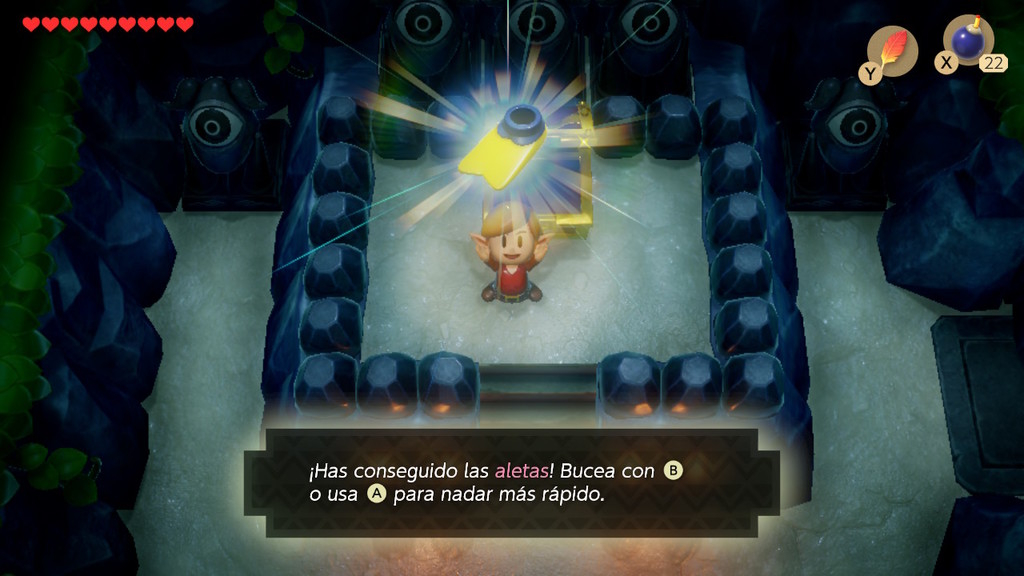 Guía de Zelda Link's Awakening dónde y cómo obtener todas las armas