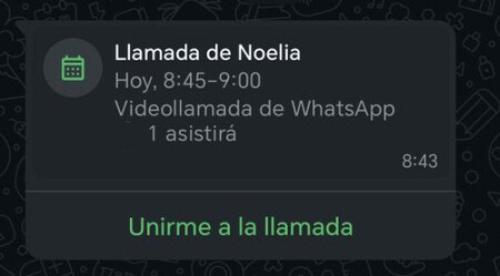 Llamada Programada Whatsapp