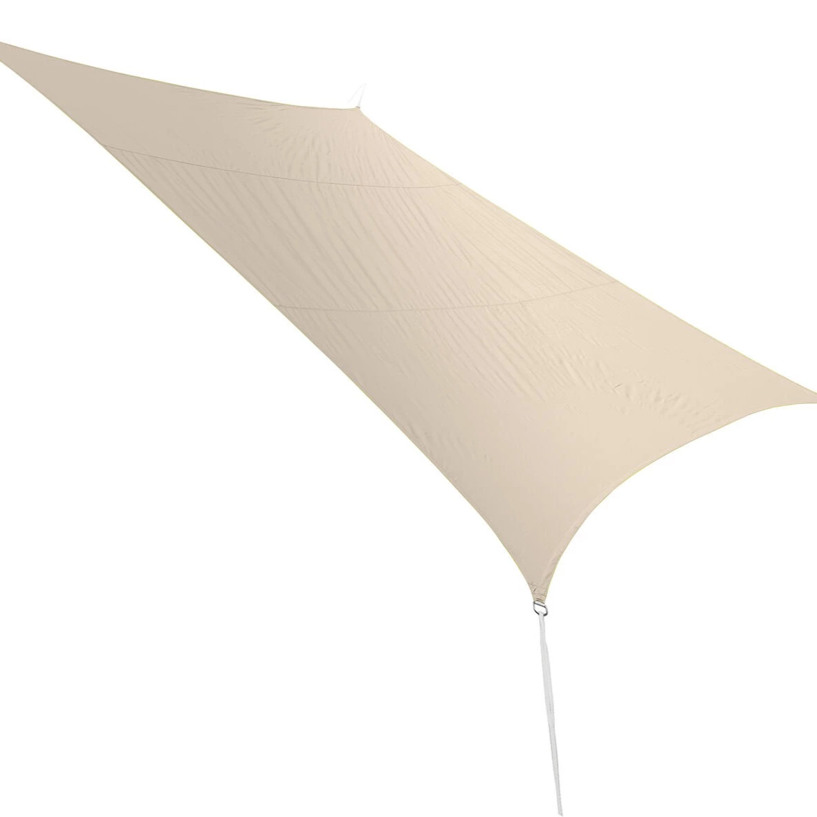 Toldo vela rectangular Coversun 2x3 metros beige
