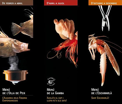 Turismo gastronómico: el menú de l'Escamarlà de Palamós y Calonge