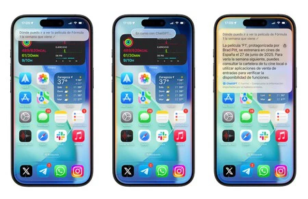 Ejemplo de consulta a Siri