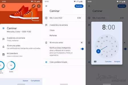Google カレンダーの目標