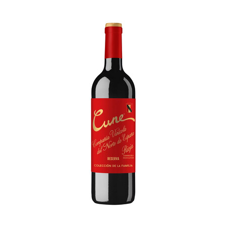 Cune Coleccion De La Familia Vino Tinto Reserva Con D O Ca Rioja Botella De 75 Cl