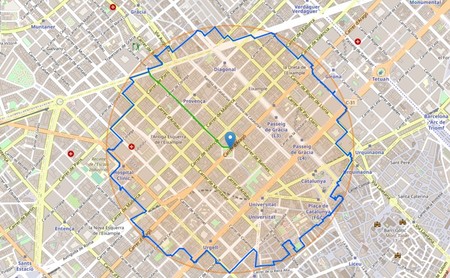 Esta web te crea el paseo más largo posible en un kilómetro alrededor de tu casa