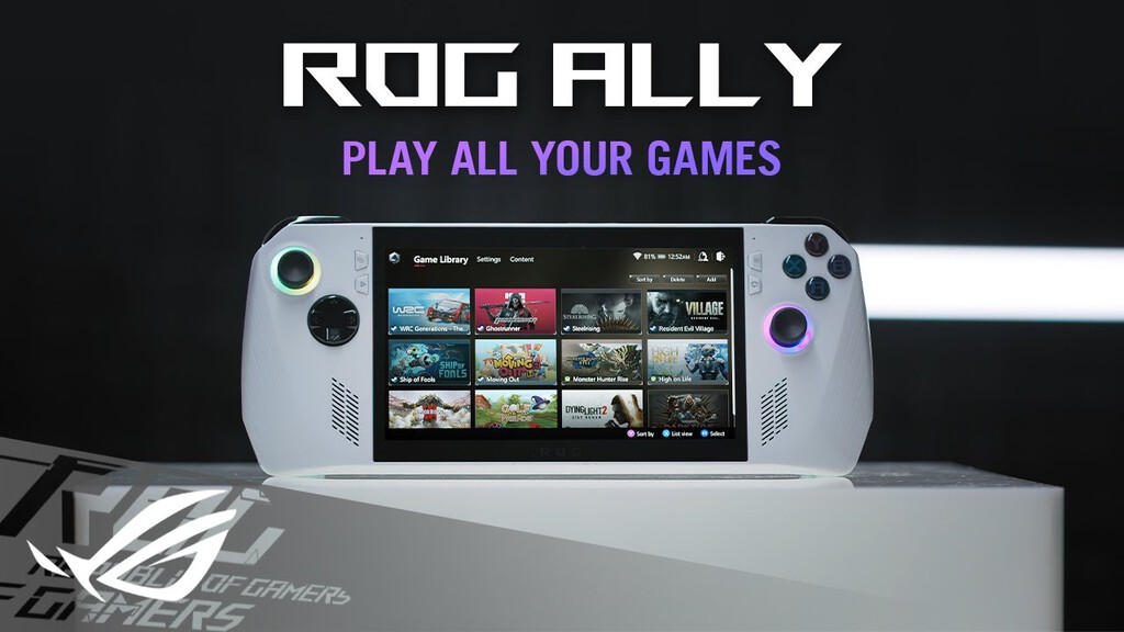 ROG Ally no es ninguna broma: la primera portátil de Asus quiere sacarle los colores a Steam Deck a base de puro músculo ROG Ally no es ninguna broma: la primera portátil de Asus quiere sacarle los colores a Steam Deck a base de puro músculo
