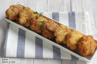 Flores de pollo para la cena. Receta 