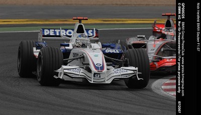 Buenísimos resultados para BMW Sauber... otra vez