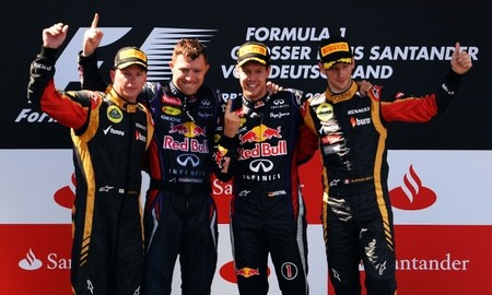 Sebastian Vettel, suma y sigue. Nueva victoria en el Gran Premio de Alemania