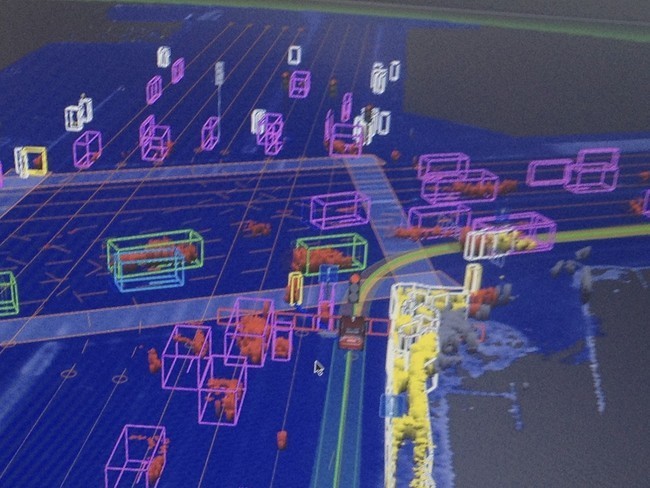 Visión de un coche autónomo