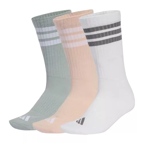 Pack x3 pares de calcetines adidas Unisex adulto 3STRIPES CUSHIONED SPORTSWEAR CREW 