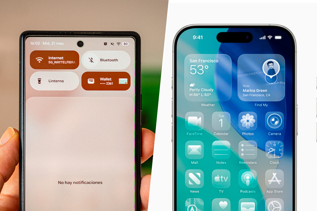 La guerra por el diseño del futuro está aquí: Apple sueña con su iPhone líquido y Android responde con un terremoto de color 