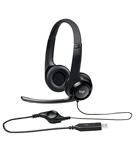 Logitech H390 Auriculares con Cable para PC/Portátil