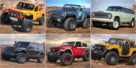 Así son los 7 curiosos prototipos de Jeep para el Moab Easter Jeep Safari de este año
