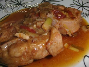 Ossobuco al brandy. Receta