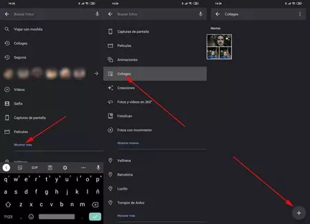 Google フォト コラージュ