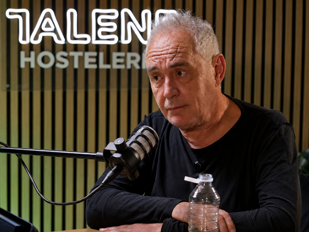 Ferran Adrià: "Si voy a un restaurante con amigos, quiero buen servicio. Si me preguntas al día siguiente qué he comido, muchas veces ni me acuerdo"